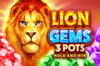 Lion Gems 3 Pots: Hold and Win